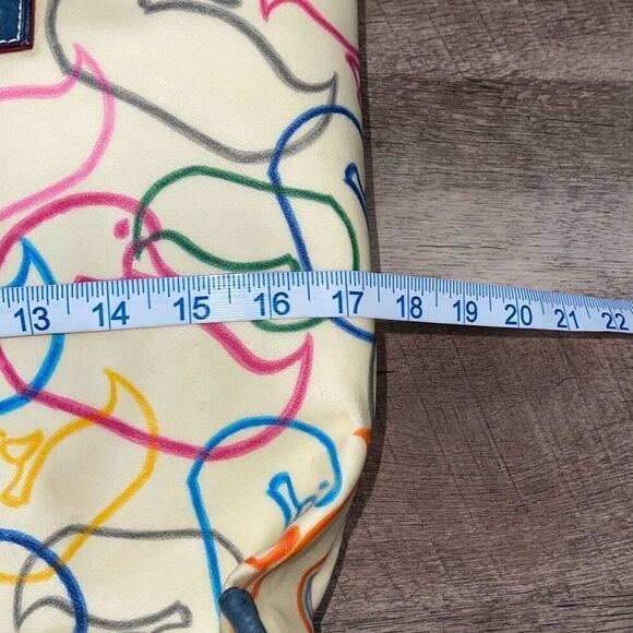 DOONEY & BOURKE BELLA SHOPPER ROYAL BLUE TOTE 17w x 13h x 4.5” XLARGE PURSE - Picture 13 of 16